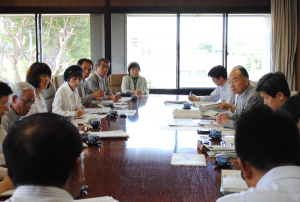 戦争できる国づくりは許さないーオスプレイ配備・入間基地留保地で入間市長と懇談