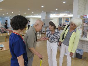 誰もが安心できる介護制度へー老人保健施設さんとめ視察