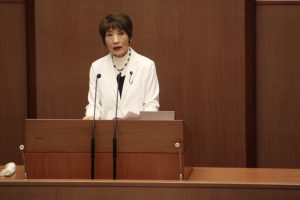 6月26日、柳下礼子県議会議員が一般質問をおこないます