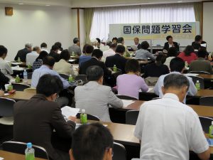 国保税の引き上げは許さないー全県議員で学習会