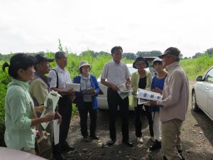 豊かな自然を残して ～鶴ヶ島市の農業大学校跡地を視察して～