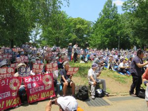 「戦争させない！９条守ろう」、北浦和公園に１万３５００人の熱気