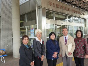 県立循環器呼吸器病センターを視察