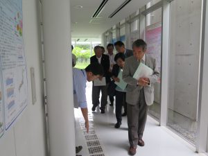 環境科学国際センター視察