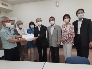 さいたま北部医療センター再編統合は撤回を！署名3312筆提出