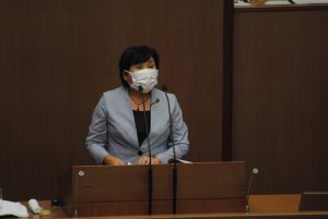 「県立川越特別支援学校の過密解消を」と教育長に迫る　守屋県議一般質問④