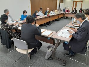 消防司令の広域化について、意見交換