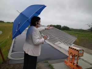 2019 年10月　台風19号被災地その後　東松山市早俣地区