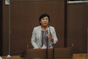 守屋裕子県議が一般質問