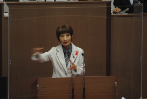 柳下礼子県議一般質問③「医療的ケア児と家族支援は国と自治体の責務」