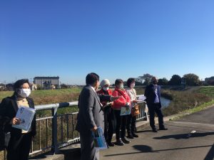 激しさを増す豪雨の時代に、さらなる治水対策をー寺尾調節池等を視察