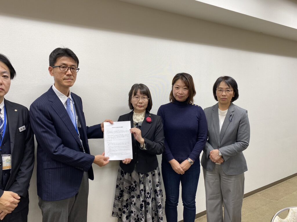 東部豪雨被害をくりかえさないために―草加市・松伏町などの議員が申し入れ