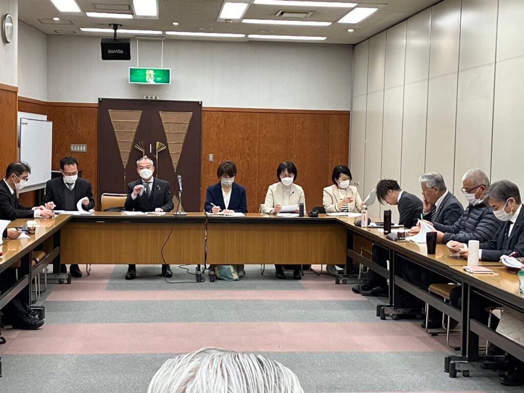 党コミュニティバス撤退問題会議が開催