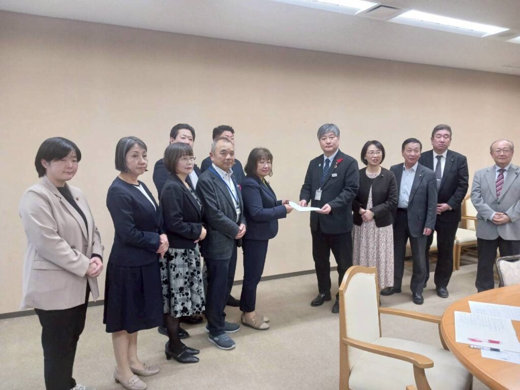 三郷市内病院が入院病棟閉鎖!~国・県の一刻も早い支援を求めて申し入れ