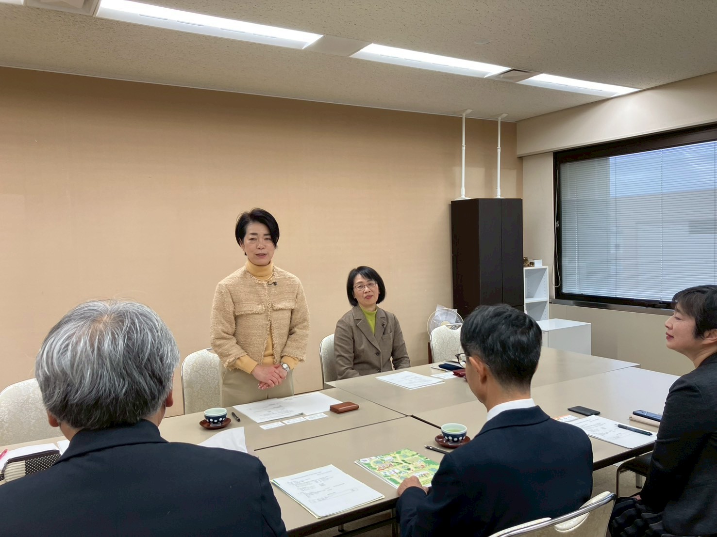 災害時における県との連携が前進―生協連との懇談