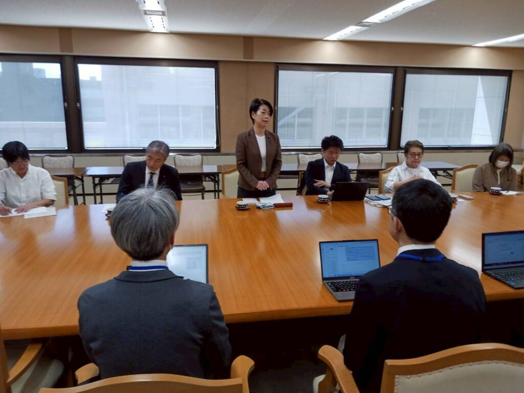 「汚染土は拡散しないで」所沢市民らが県と懇談