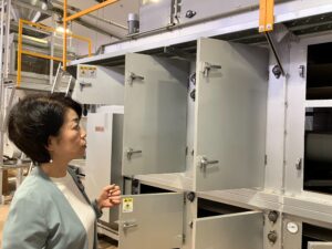 てん茶の乾燥炉