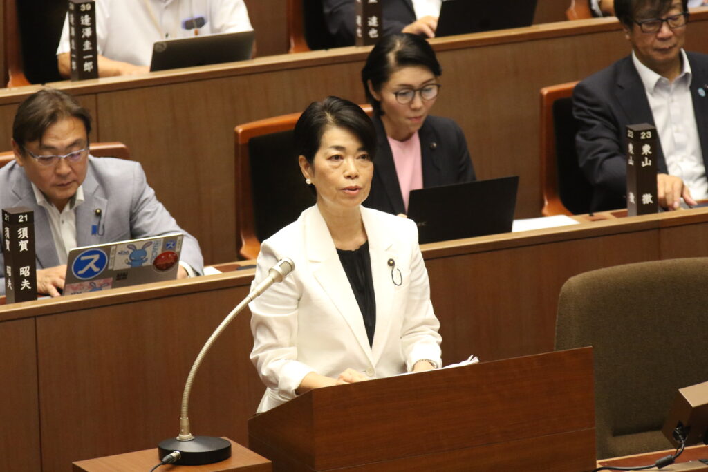 生活困窮で危機的な県民に緊急支援を！ー城下のり子県議が一般質問