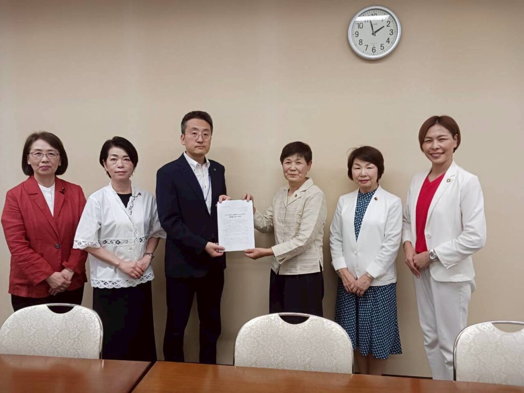 上尾水上公園跡地に屋内プールをー上尾市党が申し入れ
